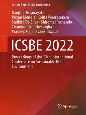 cover image of ICSBE 2022